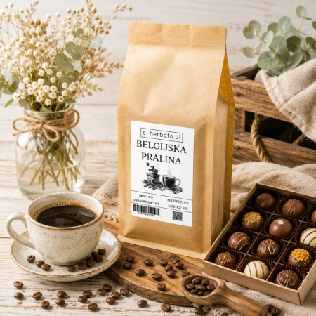 Kawa o smaku belgijskiej praliny 250g